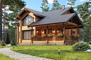 Drvene kuće tradicionalni su izbor Rusa